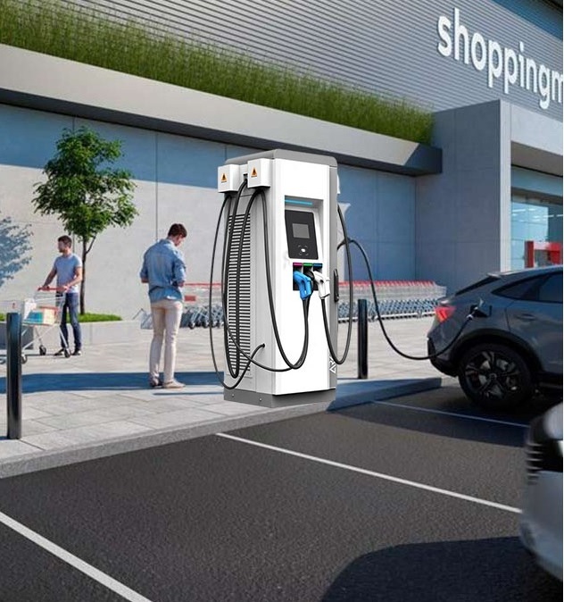 160kw DC EV Charger Ccs 1 2 Chademo Ocpp 1.6 J CE Tuv Rohs OEM Electric Car Charging Station EV Charger