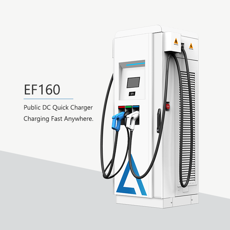 Outdoor Public commercial parking lot ip65 180kw Three-phase Electric Car Charger Stations EV fast Charging piles