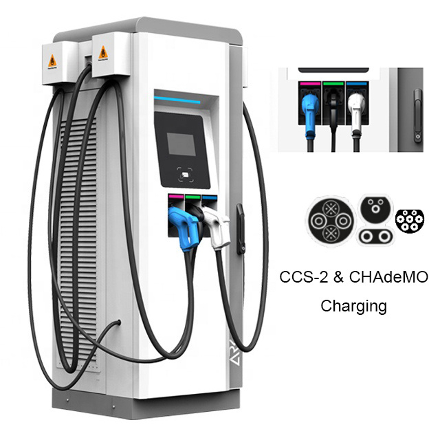 Best quality 60kw 120kw 150kw DC fast charging station EV charger ccs CHAdeMO EV charger