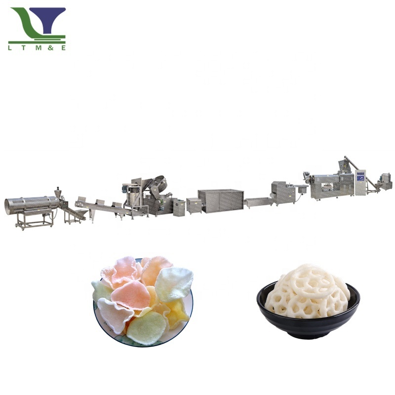 Puff Snacks Machine Extruded Snacks Food Manufacturing Extruder Corn Puffed Chips Expand Corn Puff Food Extruder Making Machine