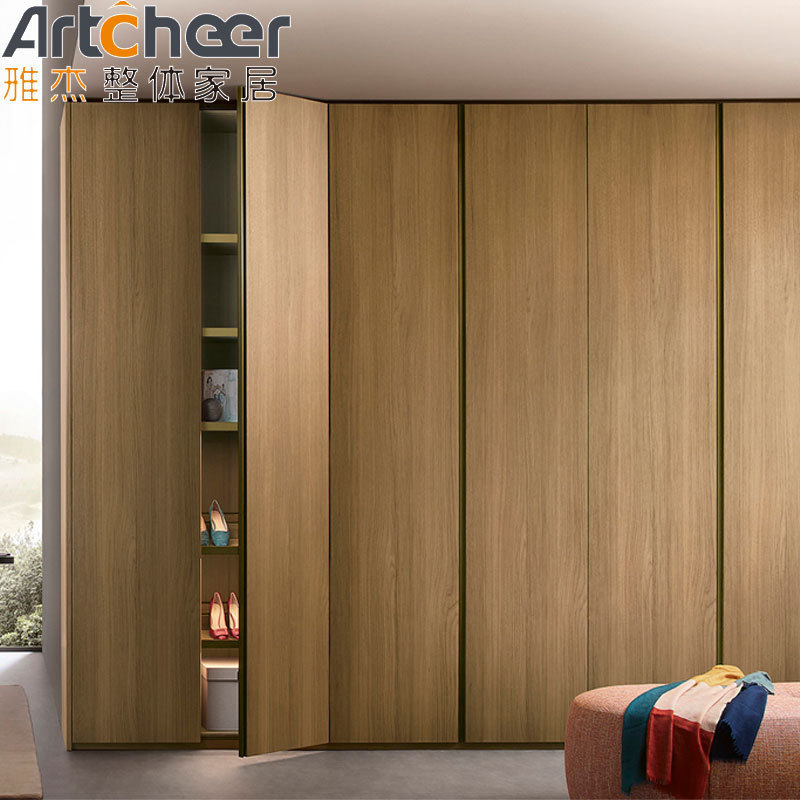 Italian Style Rattan S Cabinets Custom Wardrobe Luxury Design Organizers Storage Closet With Competitive Price