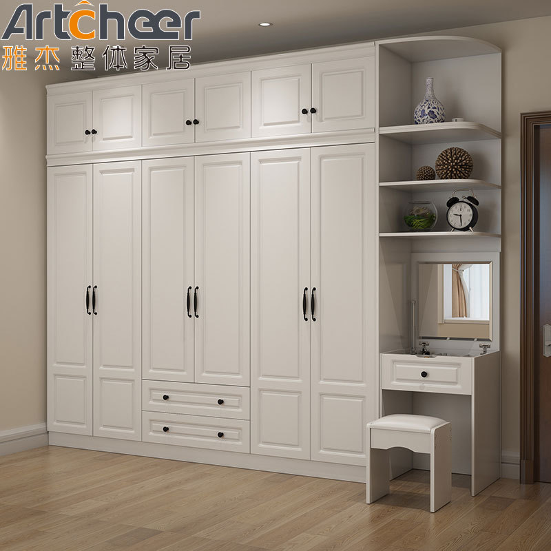 Contemporary Wall Open Style Bedroom Closet Wardrobe With Factory Prices