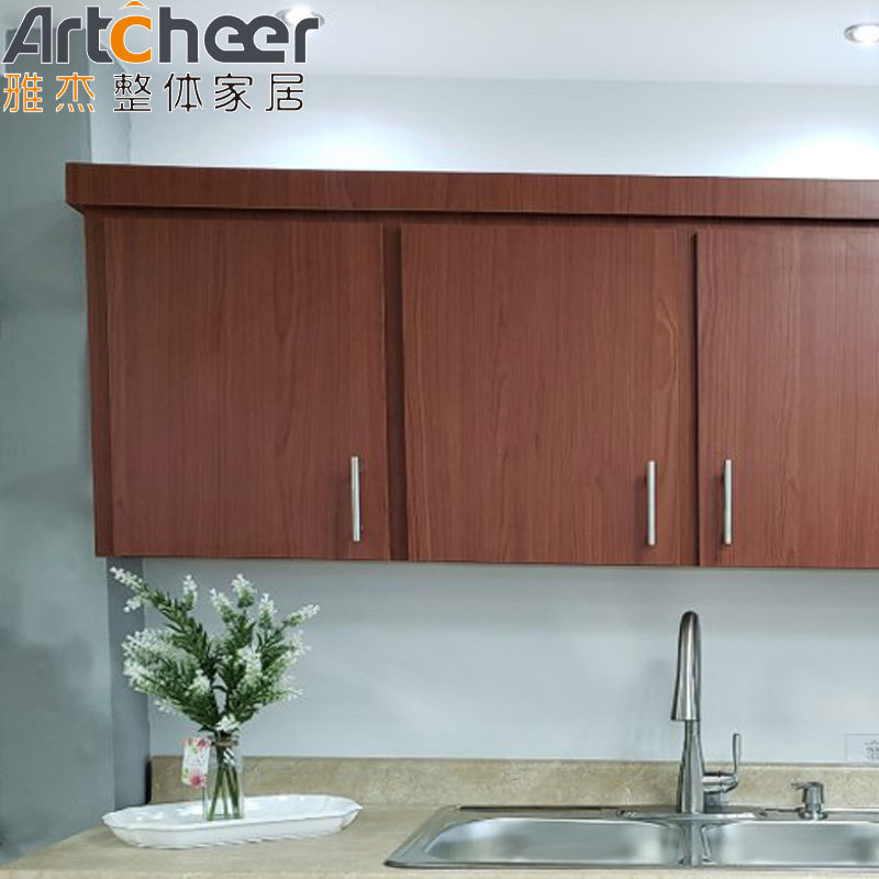 Small Aluminum Alloy Curveds Kitchen Cabinet With Cheap Price