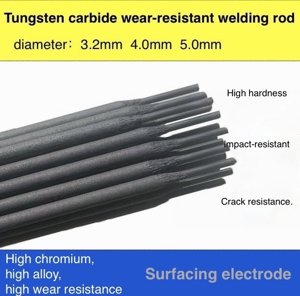 Hot sale Manganese steel and carbon steel wear-resistant surfacing welding rod