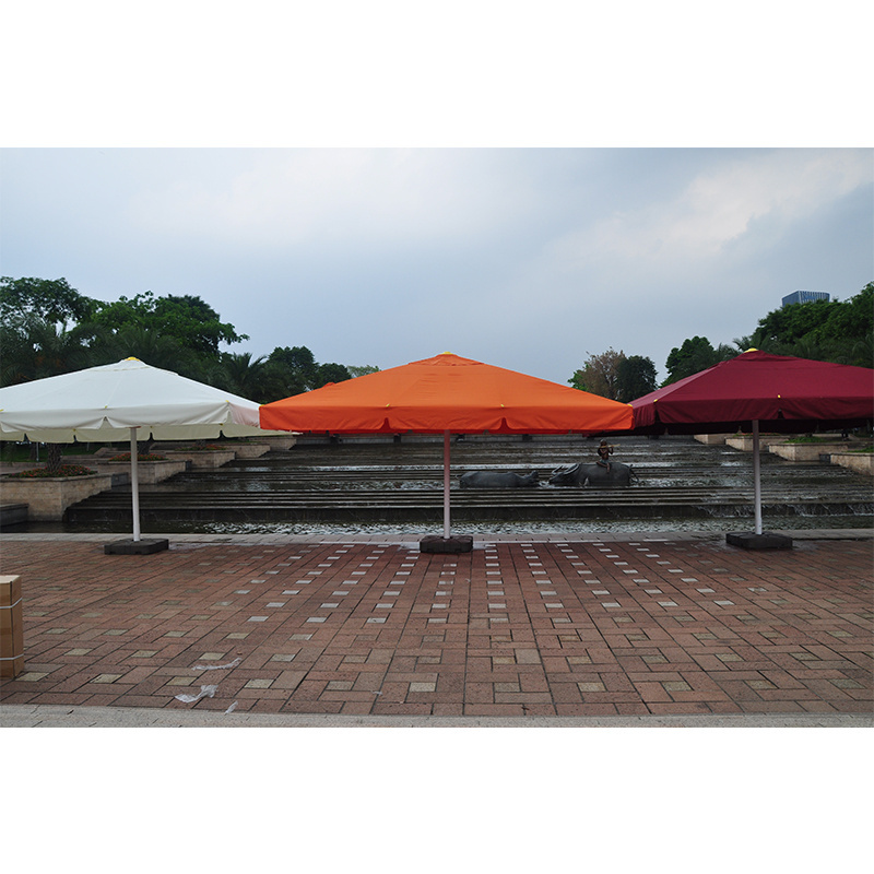 Artiz 5x5 Parasol Garden 4m X 4m Outdoor Umbrella Heavy Duty Parasol Umbrella Customized Logo Outdoor Furniture Modern OEM/ODM