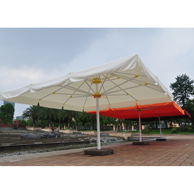 Artiz 5x5 Parasol Garden 4m X 4m Outdoor Umbrella Heavy Duty Parasol Umbrella Customized Logo Outdoor Furniture Modern OEM/ODM