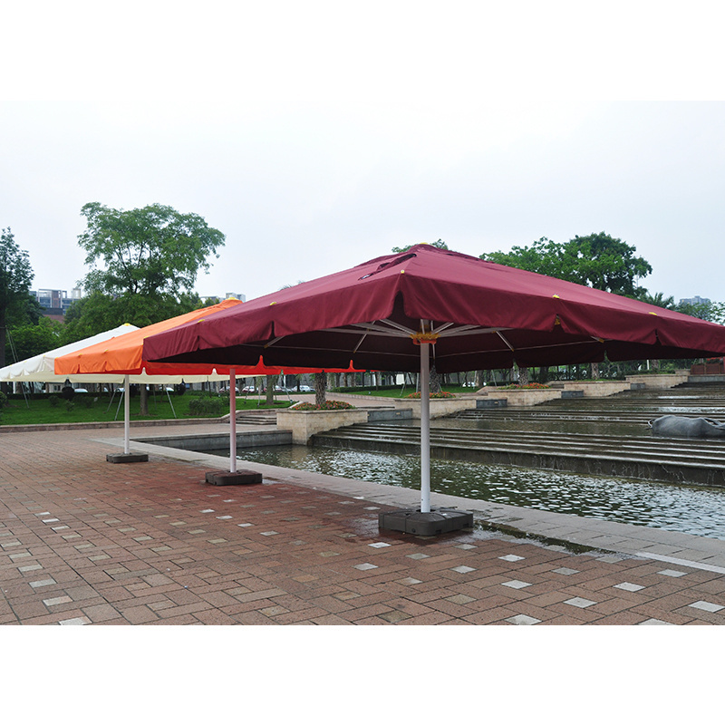 Artiz 5x5 Parasol Garden 4m X 4m Outdoor Umbrella Heavy Duty Parasol Umbrella Customized Logo Outdoor Furniture Modern OEM/ODM