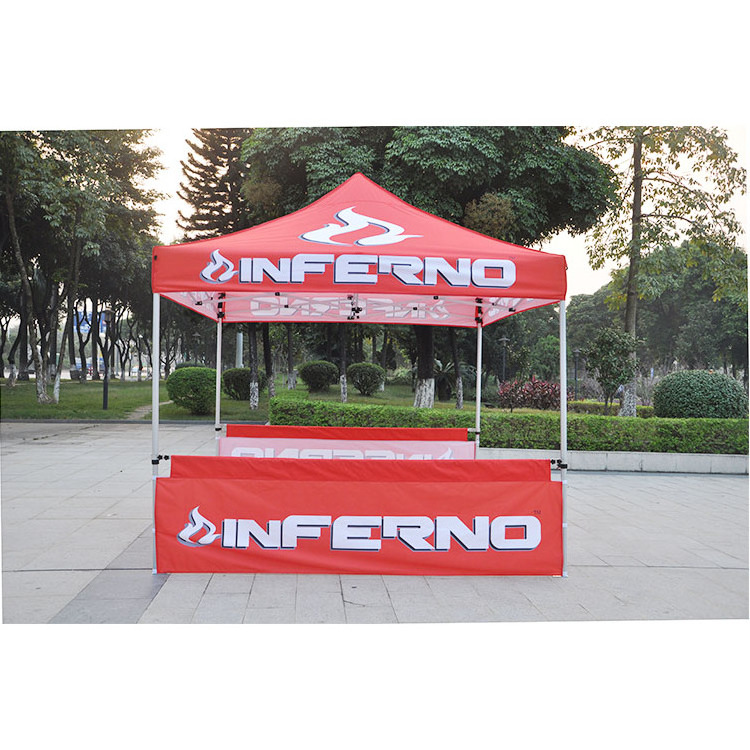 Artiz waterproof gazebo canopy trade show tent frame structure tents with transparent side