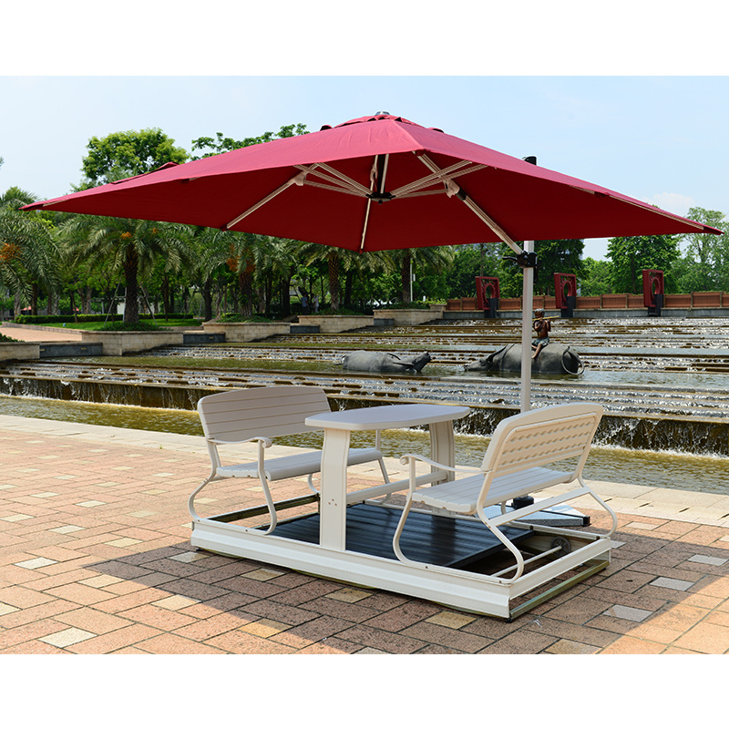 Artiz support custom garden patio umbrella outdoor umbrella with chair table