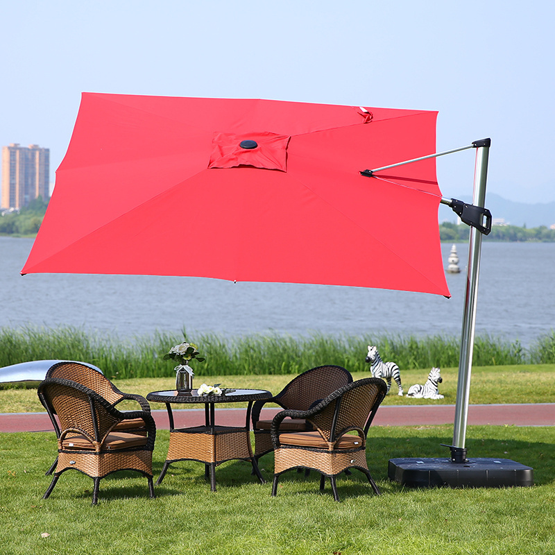 1pc 3m outdoor umbrellas outdoor red outdoor restaurant patio umbrella