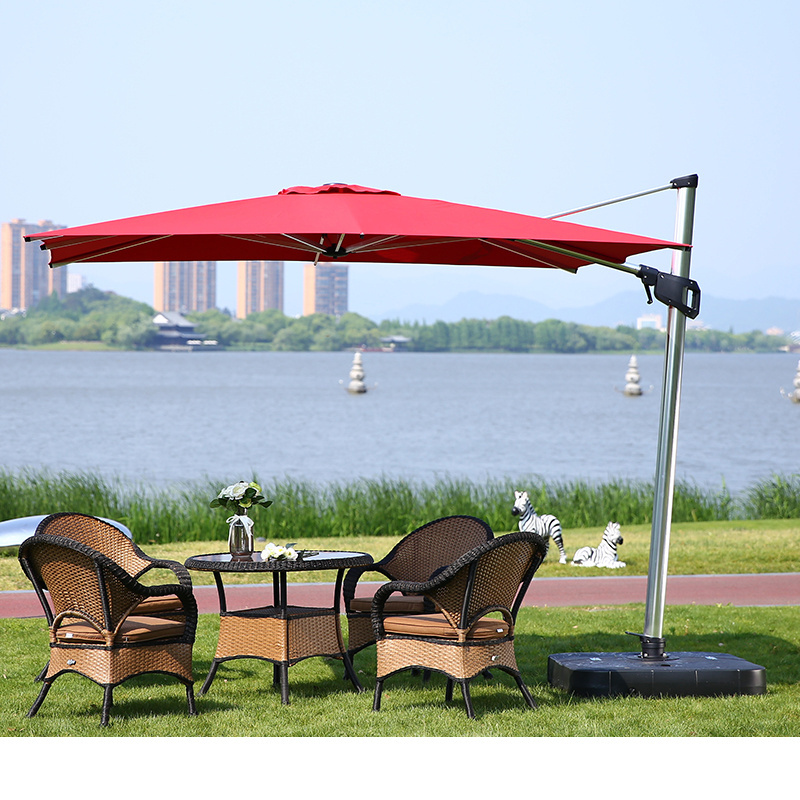 1pc 3m outdoor umbrellas outdoor red outdoor restaurant patio umbrella