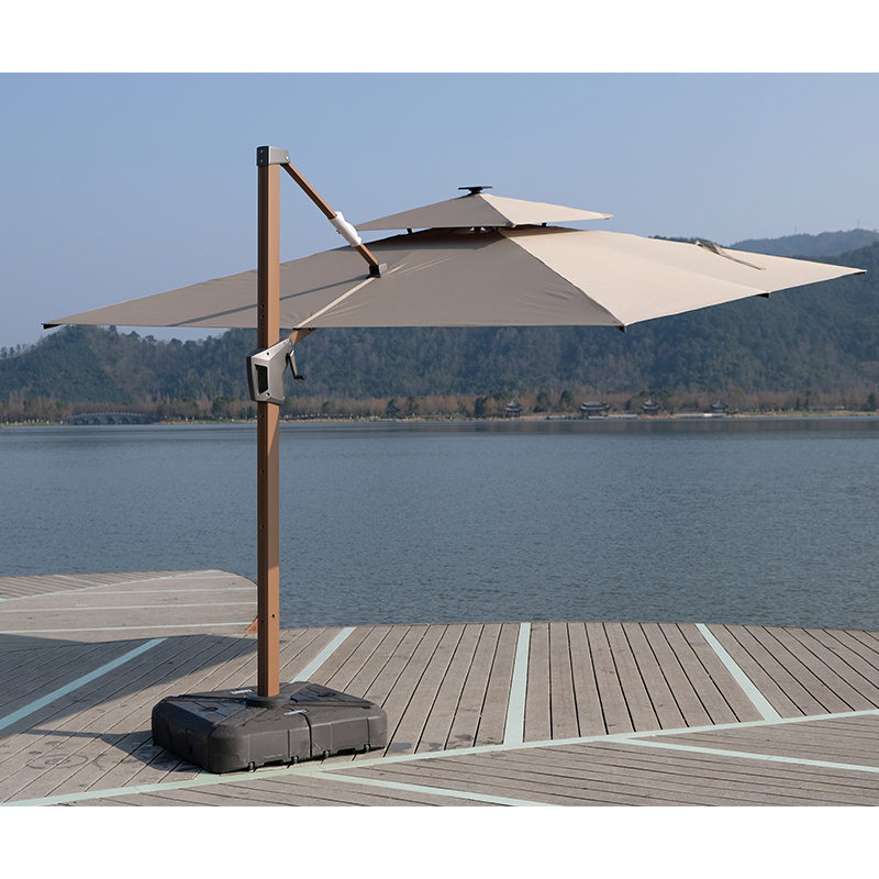 Fashion led big size umbrella parasol beach parasols umbrella for travel outdoor