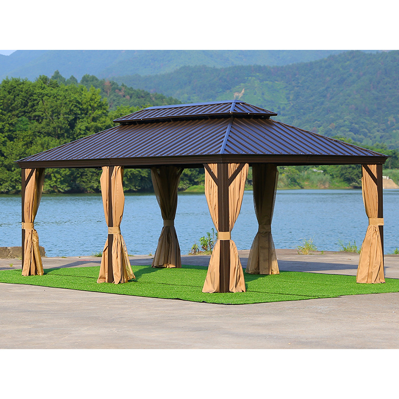 Aluminium garden gazebo 3x3 outdoor gazebos canopies pergolas