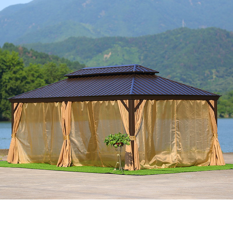 Aluminium garden gazebo 3x3 outdoor gazebos canopies pergolas