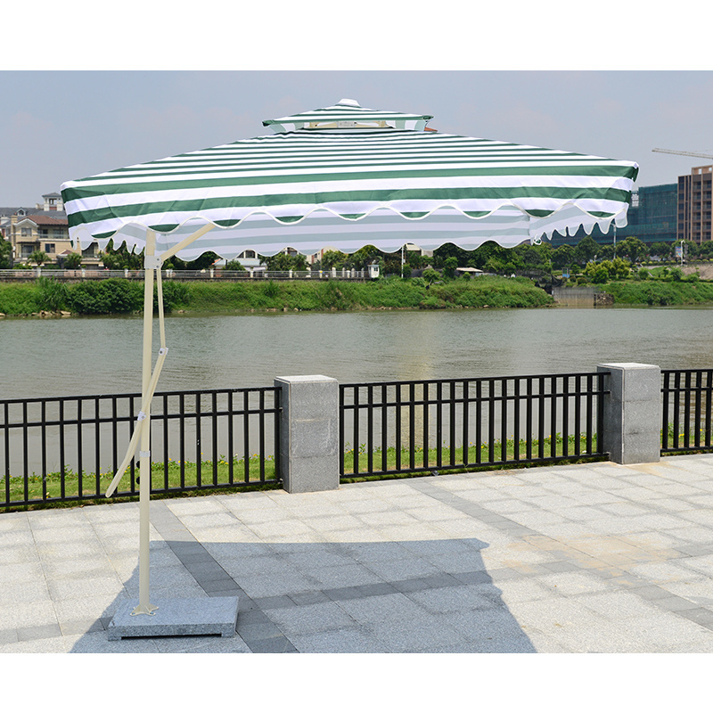 High quality europe outdoor fringe umbrella backyard umbrella