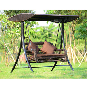 Gazebo swing chair aluminium modern living room leisure swing rocking chair