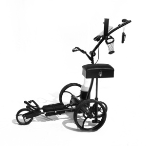 China factory Electric golf trolley hot sale remote control three wheel carts with USB Port