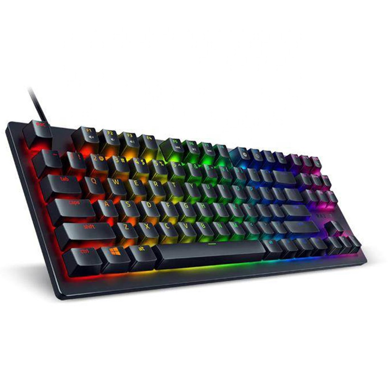 Razer Huntsman Tournament Edition Wired Gaming Keyboard Compact Tenkeyless Keyboard with Linear Optical Switches