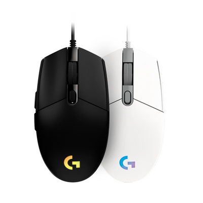 Hot Sale 100 Original G102 Wired Gaming Mouse 8000 DPI RGB Optical USB Logitech Mouse With 6 Buttons BestSuppliers
