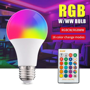 Smart Bulbs Wifi Light Rgb Color Home Lamp Led Rgbcw E26 E27 B22 7w 9w Ac 220v Tuya   Alexa Bulb