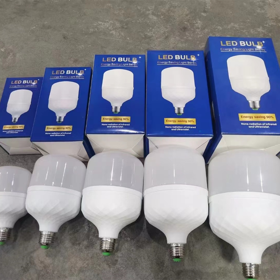 Factory Price 10W 20W 30W 40W 50W High Quality E27 Lamp Head Super Bright Led Bulb Lighting