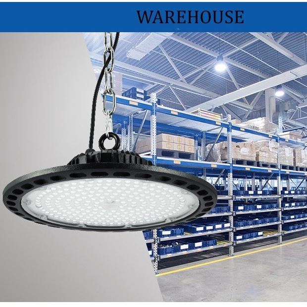 Commercial Industrial Lighting 100W 150W 200W Workshop Highbay Led UFO High Bay Light For Supermarket Warehouse Gymnasium