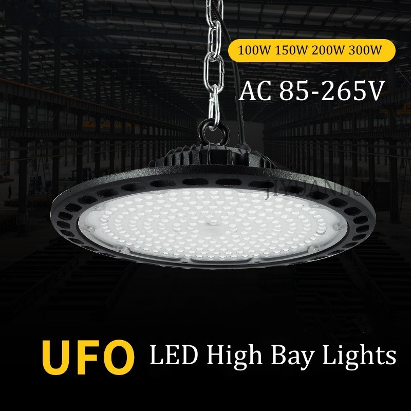 Commercial Industrial Lighting 100W 150W 200W Workshop Highbay Led UFO High Bay Light For Supermarket Warehouse Gymnasium