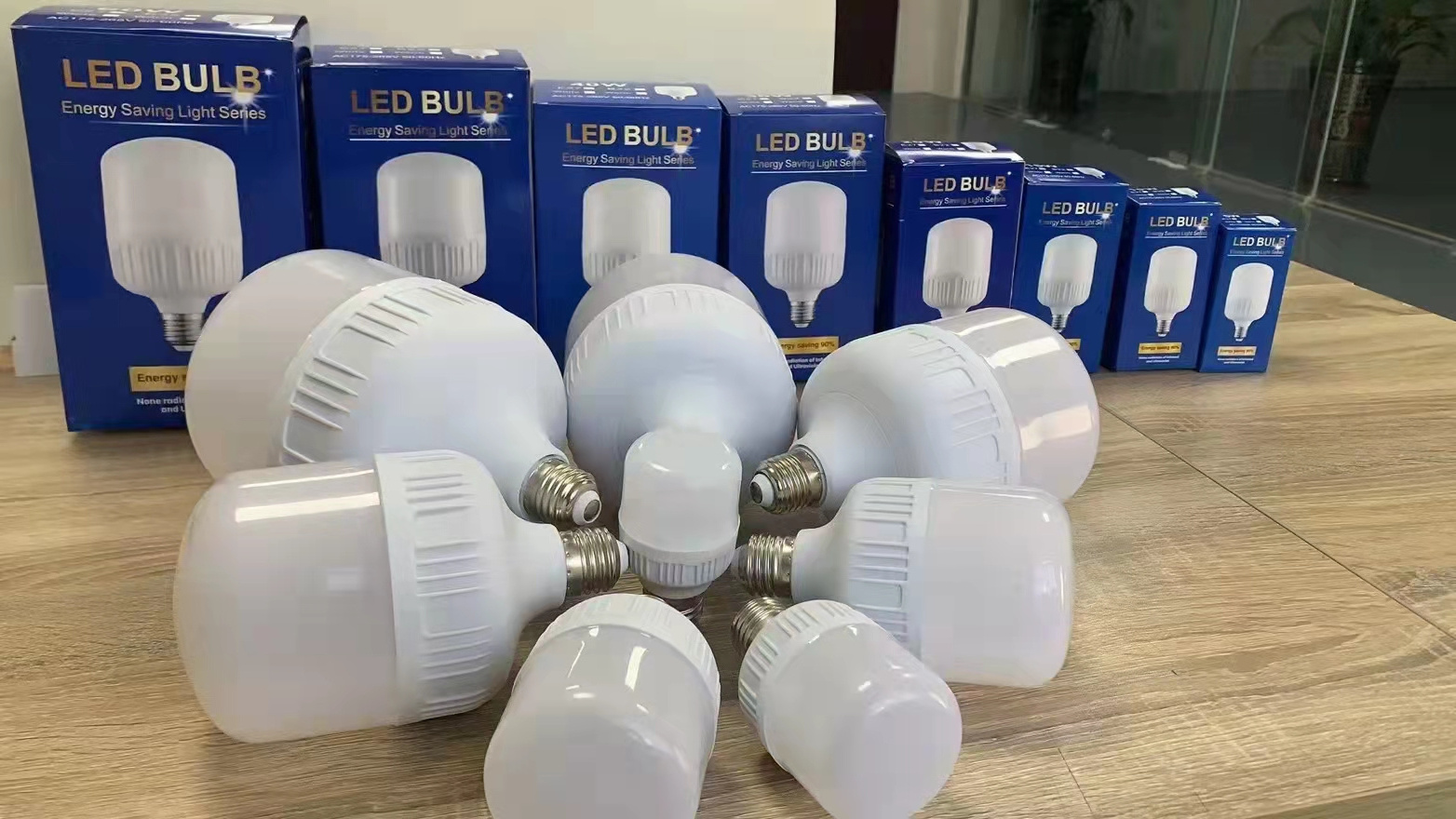 Factory Price 10W 20W 30W 40W 50W High Quality E27 Lamp Head Super Bright Led Bulb Lighting