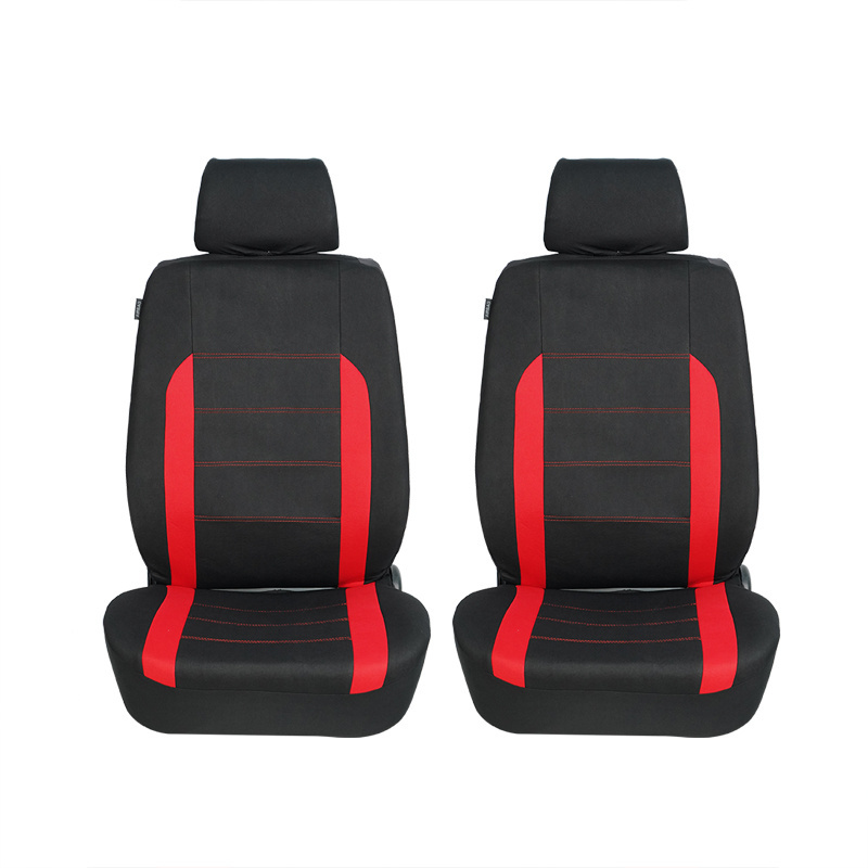 Universal Luxury Polyester Cool Red Seats Cover For Car Set Custom Fashion Car Seat Cushion Covers Full Set