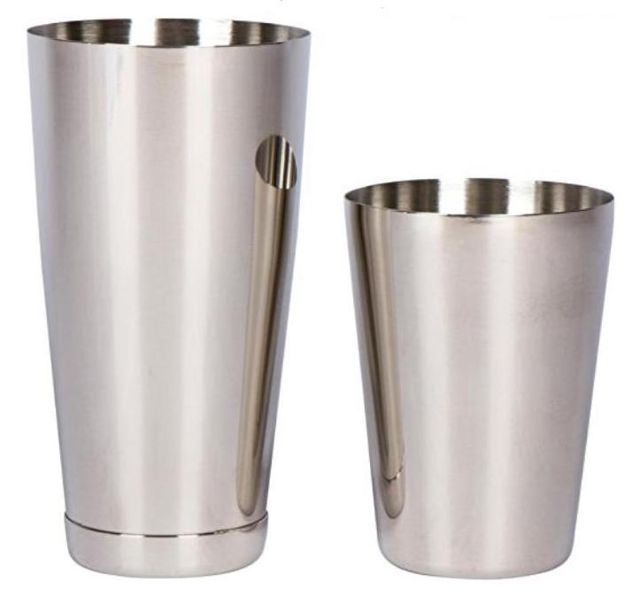 commercial bar stainless steel copper bar sets bartender  Boston cocktail shaker