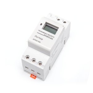 OURTOP Din Rail 24H Time Relay Switch 220V 12V 24V Daily Weekly Programmable Timer Digital Switches