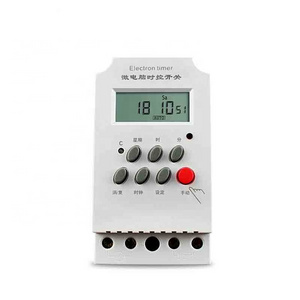 Digital 220V 25A Programmable Electronic Timer Switch with recharge battery KG316T-II