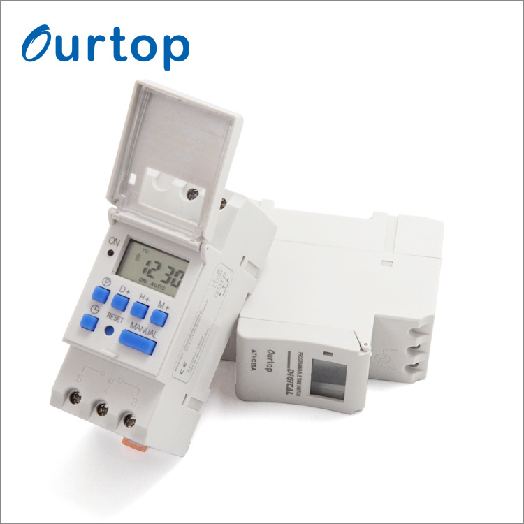 OURTOP Weekly Program Electronic Programmable Digital Timer Switch