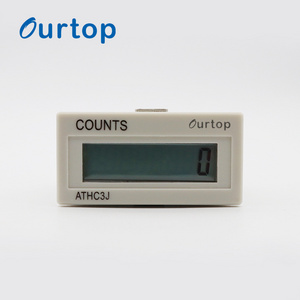 OURTOP AC 110V-120V DC 5V-30V Input Low Power Electronic Digital Hour Meter Counter