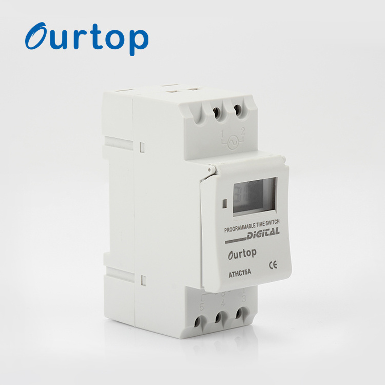 THC15A 220V 110V 24V 12V 18 on off LCD display Daily or weekly programmable Digital Timer Switch