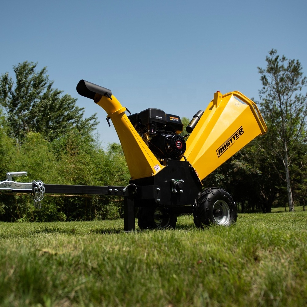 AUSTTER Garden wood chipper shredder fast  autofeed wood chipper For sale