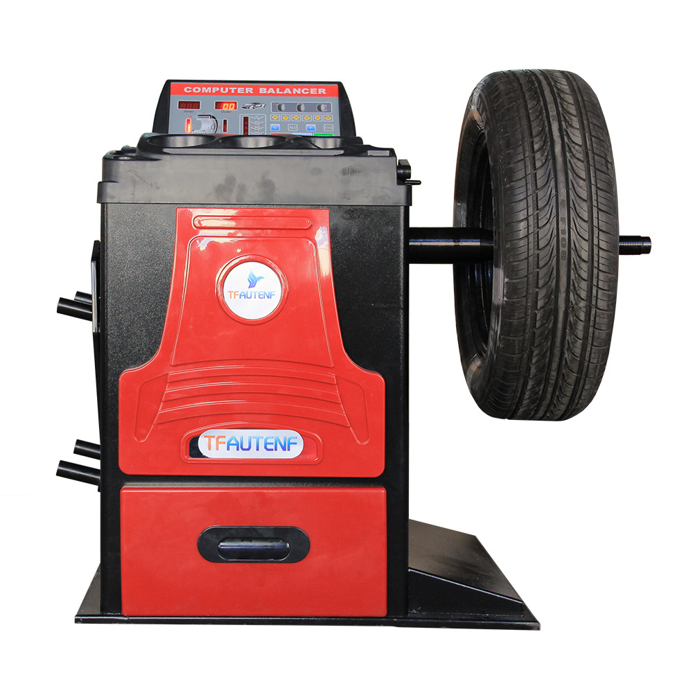 TFAUTENF CE auto tire machine group/ wheel balancing machine / car tire changer and wheel balancer combo