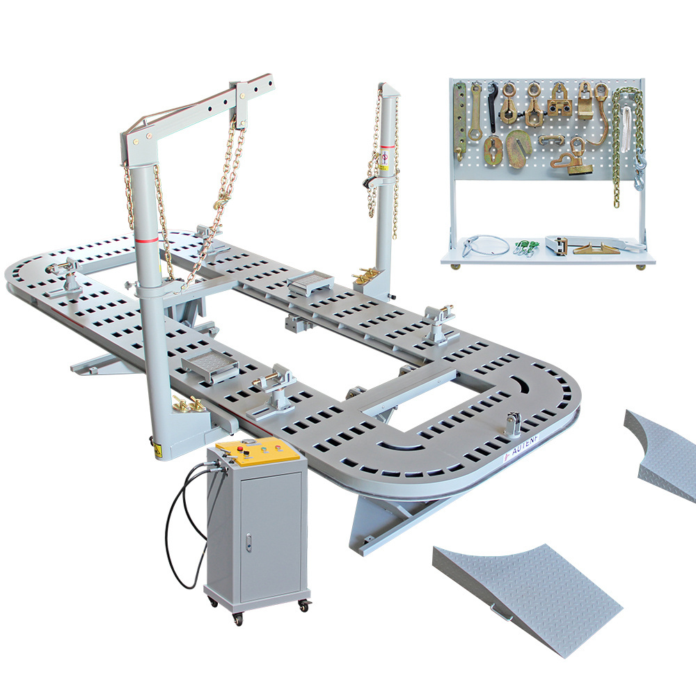 TF-502CB Advanced centralized control auto body frame machine / car bench / chassis straightener with electric pump