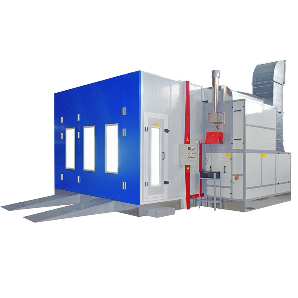 AUTENF CE approved diesel heating auto body spray booth car painting room baking oven for sale