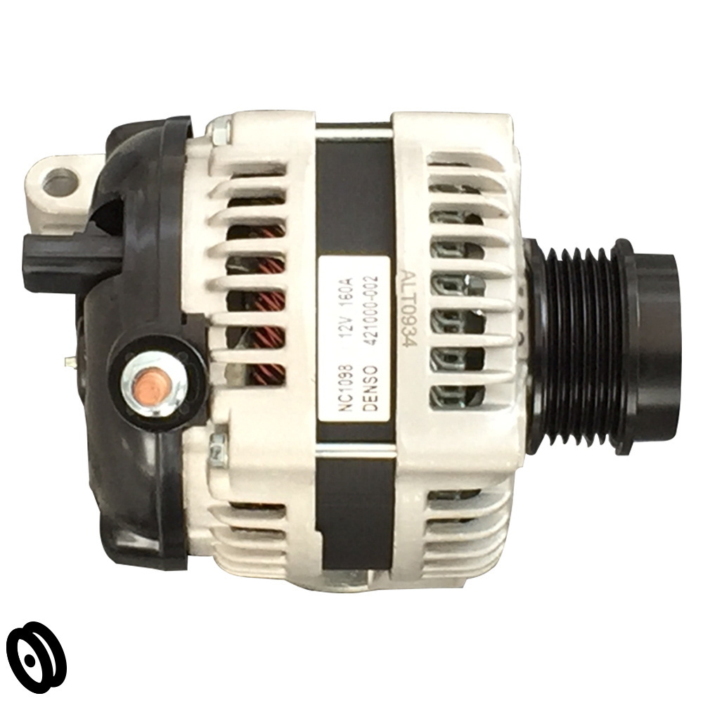 ALT0934 12V 160A 113803 04868430AB 04868430AC 04868430AD 04868430AE NEW ALTERNATOR FOR CHRYSLER TOWN COUNTRY 3.3 01.2001-01.2003