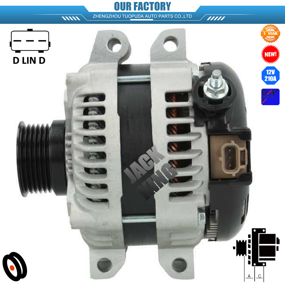 ALT0795 12V 210A 115701 116141 04727866AB 04727866AD 04801338AB NEW ALTERNATOR FOR DODGE NITRO 2.8 CRD 2006-2007