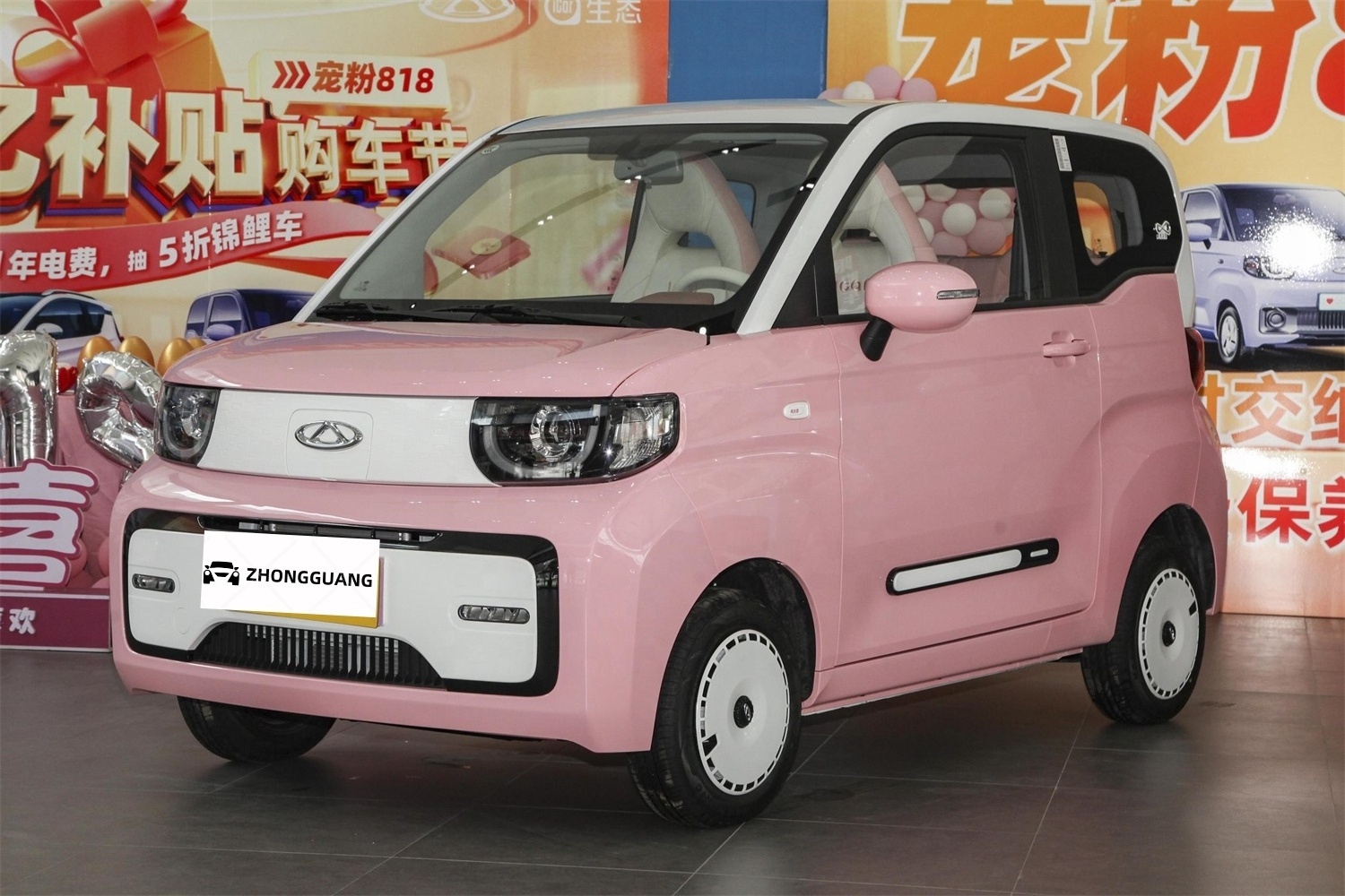 2023 Mini cheap small electric SUV Chery QQ Ice Cream 170km Mini Car For Sale on Lowest Price