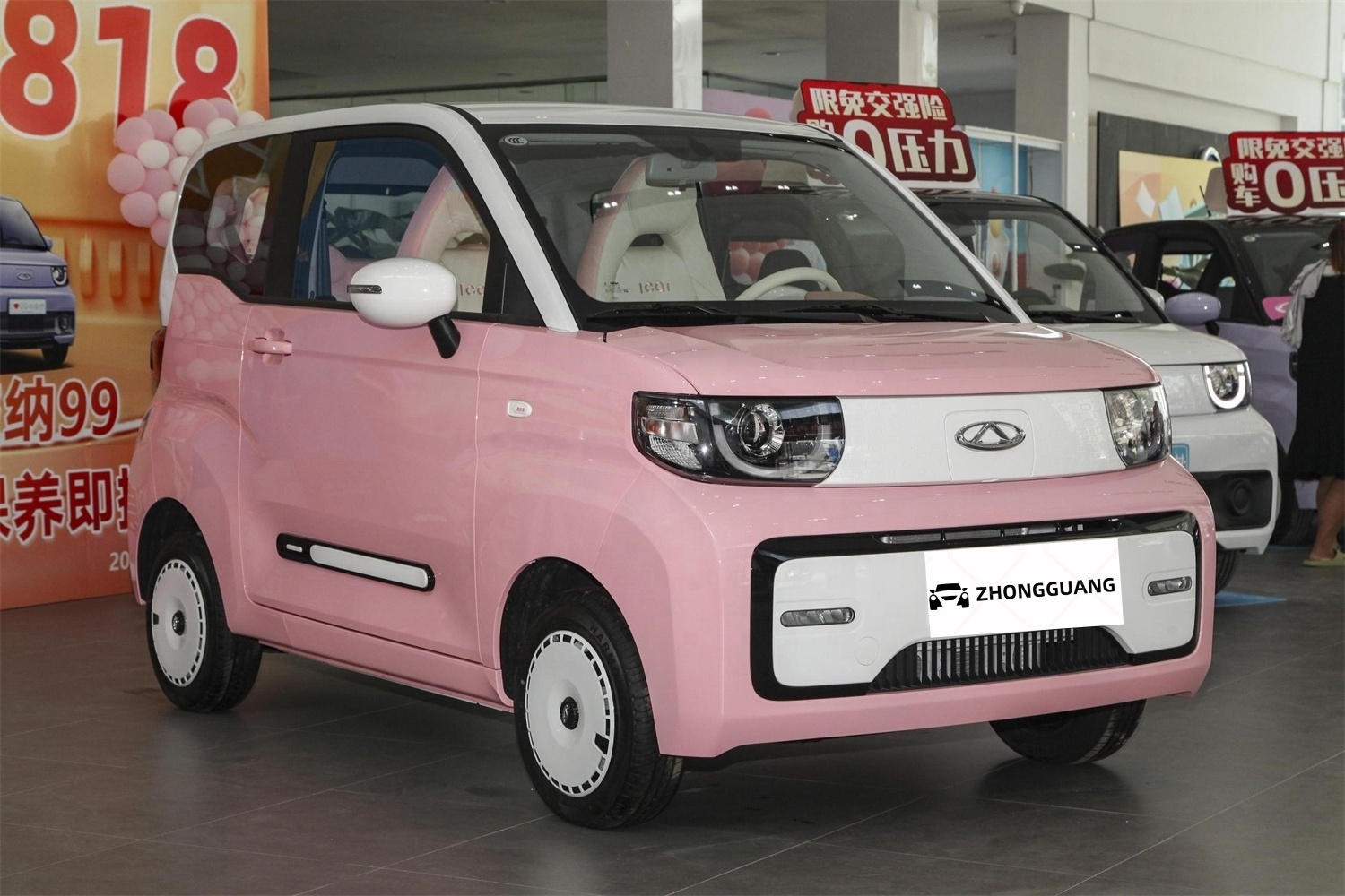 2023 Mini cheap small electric SUV Chery QQ Ice Cream 170km Mini Car For Sale on Lowest Price