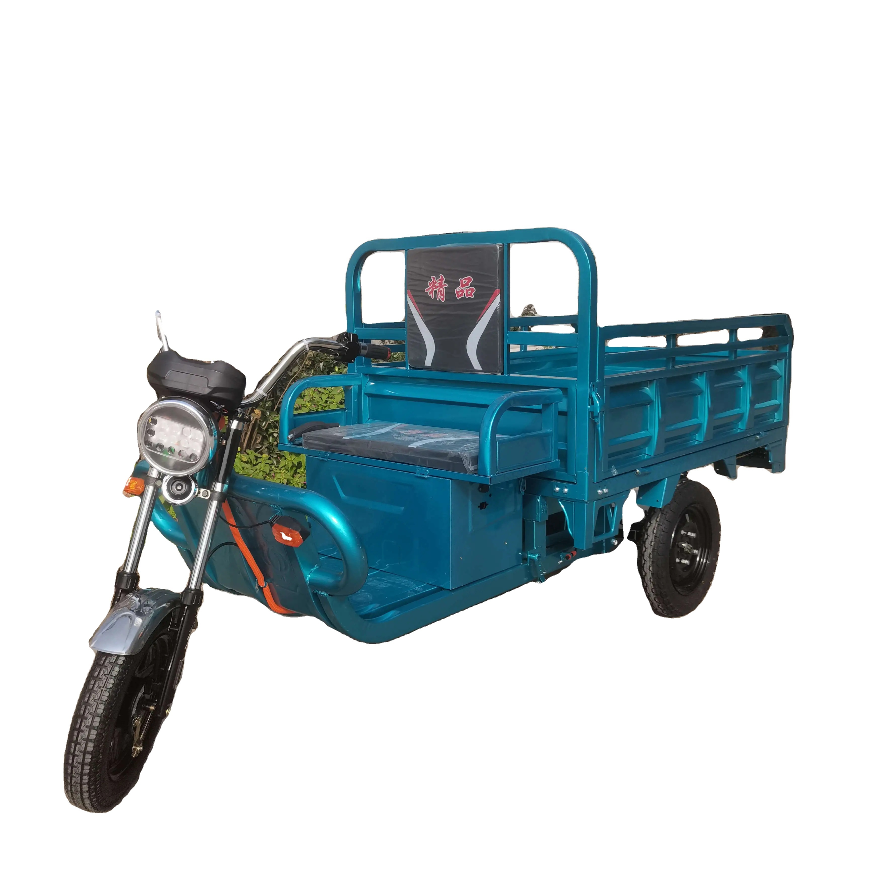 2024 New product electric Agricultural cargo tricycle scooter trike motorcycle rickshaw