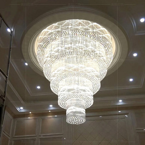 Custom K9 large wedding Chandelier modern LED crystal chandelier lighting banquet chandeliers ceiling light