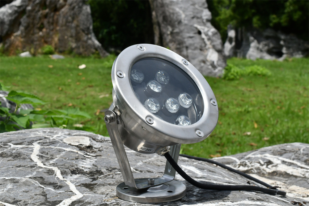 Factory supply landscape outdoor lighting equipment garden underground led lights ip68 dry fountain lamp