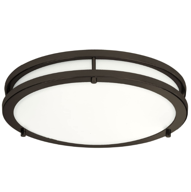 Recessed Ceiling Light 10 Inch 17W 120W Equivalent Dimmable 1350 Lumens 5000K Daylight Brushed Nickel Round Lighting