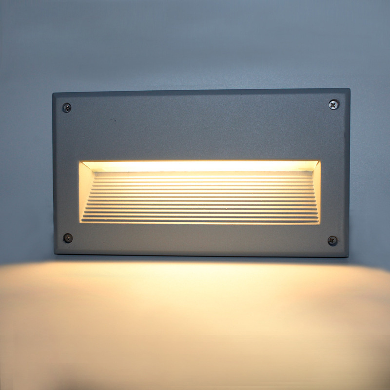 Aluminum IP65 led recessed light wall ramp lighting Led Recessed Wall Light