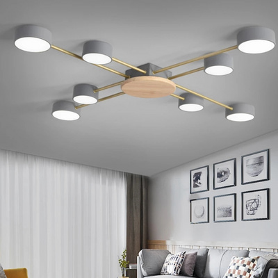 Modern lustre led ceiling chandelier modern luxury lotus for living/dining room kitchen bedroom lamp art deco lighting fixtures