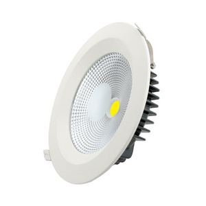 Die-casting Corridors COB downlight 90 degree reflector hotel room LED down light for exhibition halls